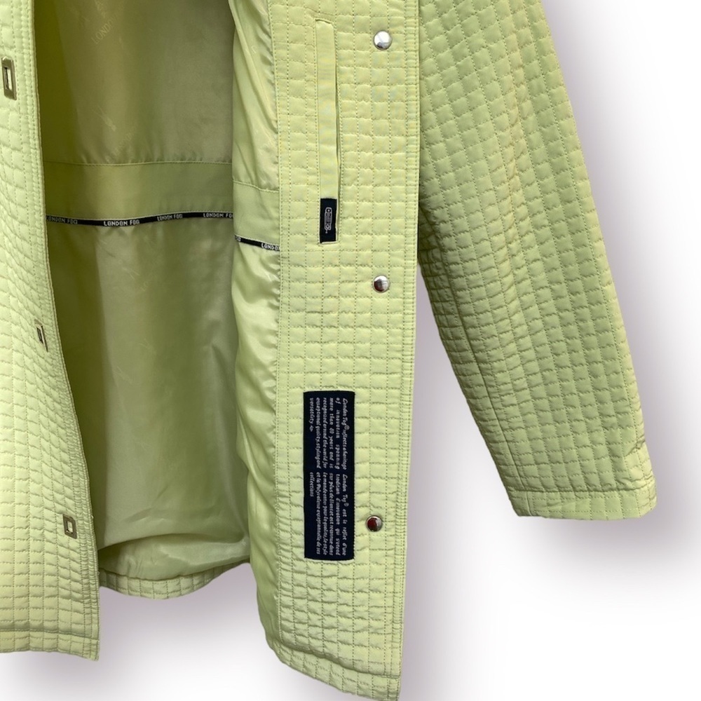 London Fog Quilted Lightweight Spring Jacket Size S - Picture 10 of 10
